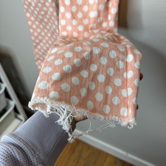 Anthropologie Pilcro and The Letterpress High Rise Bootcut Jeans Polka Dot - Picture 5 of 13